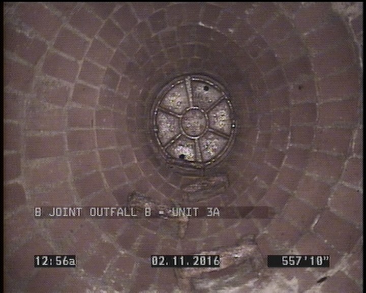 Downstream Manhole, Survey Ends - B 0310