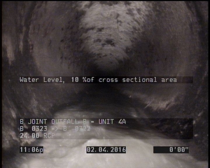 Water Level, 10 %of cross sectional area