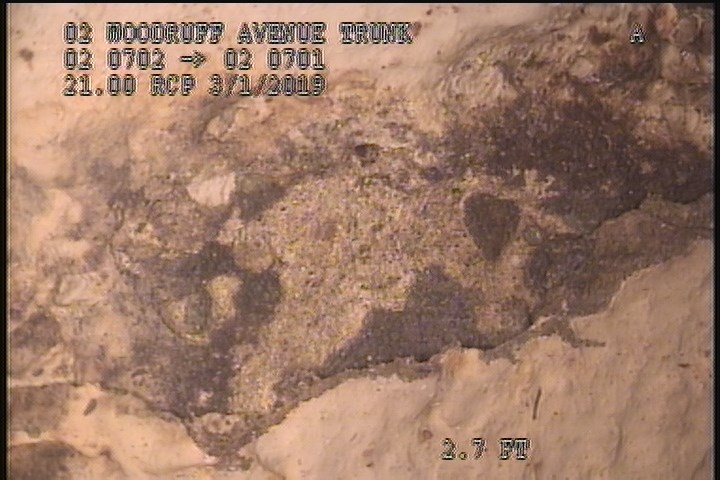 Surface Spalling, from 08 to 04 o'clock, within 8 inches of joint: YES, Start - BLISTERING PEELING CONCRETE