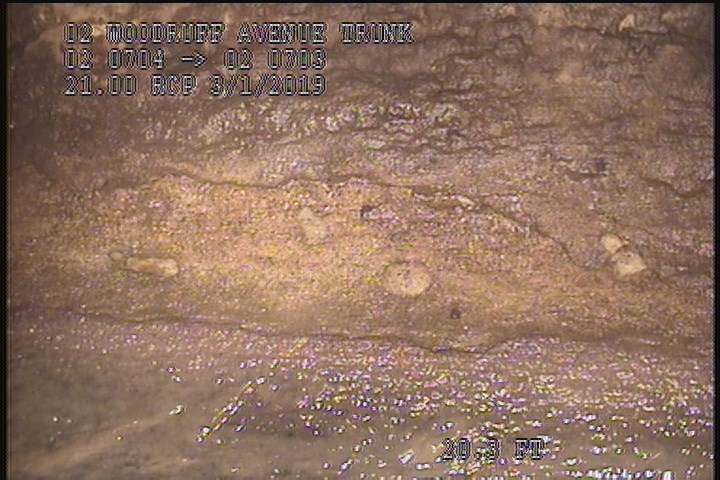 Surface Aggregate Visible, from 03 to 04 o'clock, within 8 inches of joint: NO - SEVERE AGG