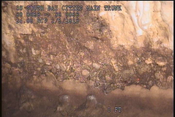 Surface Aggregate Missing, from 08 to 04 o'clock, within 8 inches of joint: YES, Start - SEVERE AGG UNDER MAG COAT