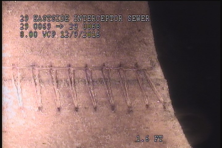 General Observation - POSSIBLE STITCHED LINER START 1 O'CLOCK