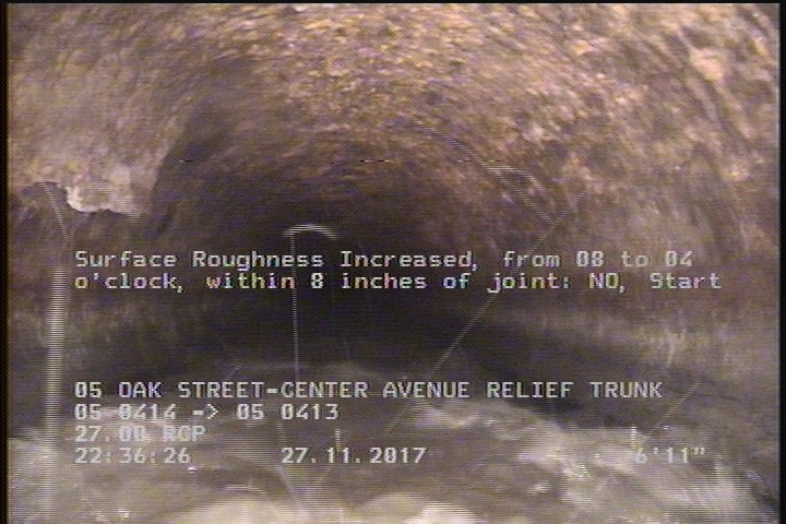 Surface Roughness Increased, from 08 to 04 o'clock, within 8 inches of joint: NO, Start