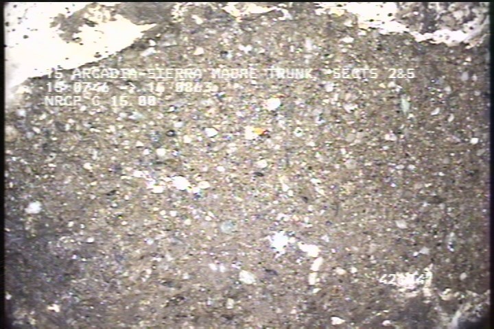 Surface Aggregate Missing, from 09 to 03 o'clock, within 8 inches of joint: NO - SEVERE AGG