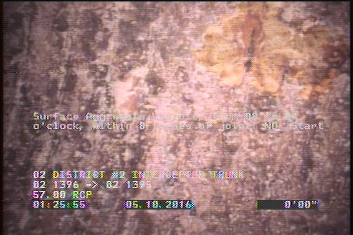 Surface Aggregate Visible, from 08 to 04 o'clock, within 8 inches of joint: NO, Start