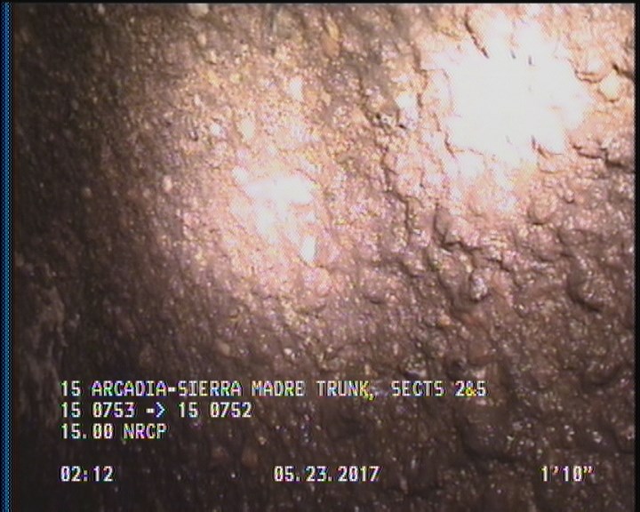 Surface Aggregate Projecting, from 09 to 03 o'clock, within 8 inches of joint: YES, Start