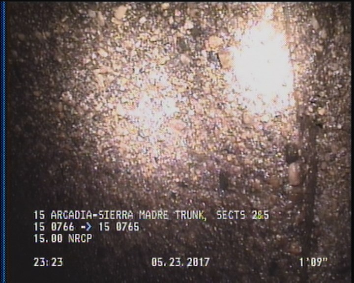Surface Aggregate Projecting, from 09 to 03 o'clock, within 8 inches of joint: YES, Start