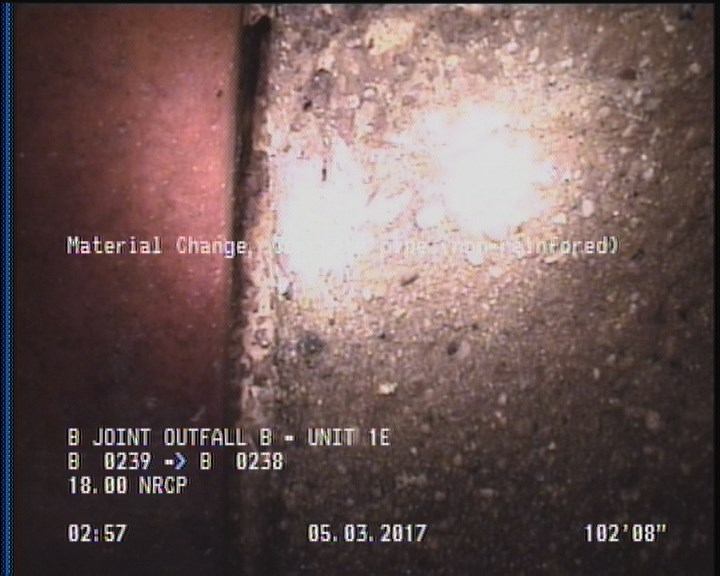 Material Change, Concrete pipe (non-reinfored)