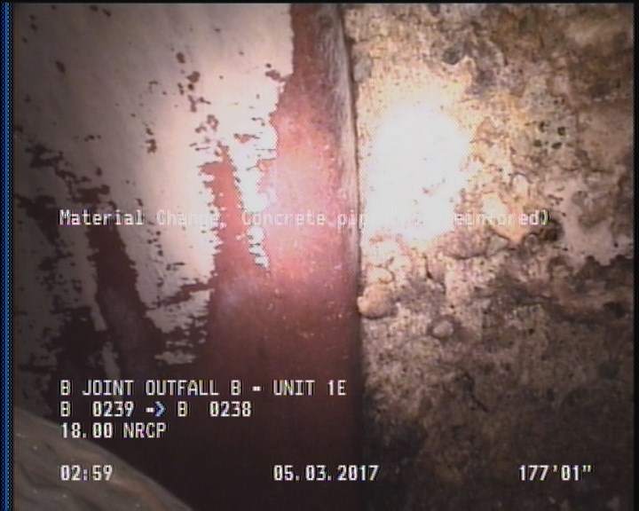 Material Change, Concrete pipe (non-reinfored)