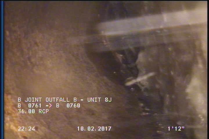 General Observation - VIEW OF THE D/S SIPHON FROM THE U/S MH