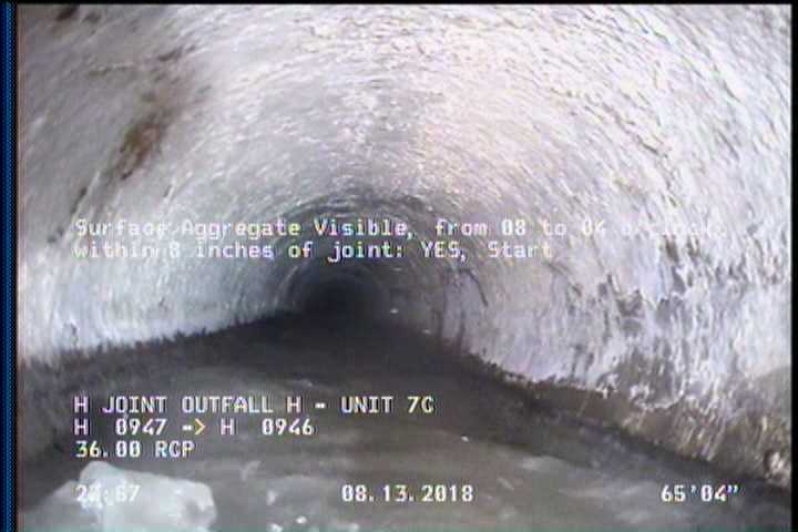 Surface Aggregate Visible, from 08 to 04 o'clock, within 8 inches of joint: YES, Start