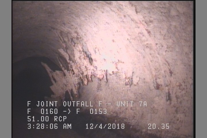 Surface Reinforcement Corroded, from 08 to 04 o'clock, within 8 inches of joint: YES, Start