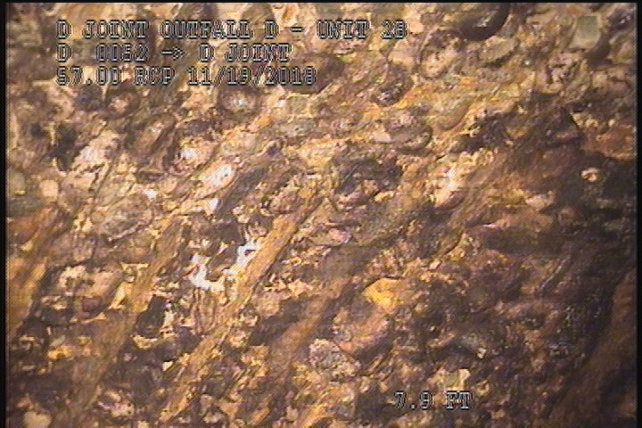 Surface Reinforcement Corroded, from 10 to 02 o'clock, within 8 inches of joint: YES, Finish - LONG & CIRCUM REBAR