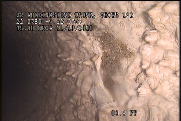 Surface Spalling, at 12 o'clock, within 8 inches of joint: YES