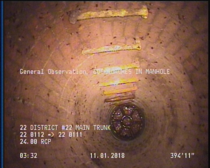 General Observation - COCKROACHES IN MANHOLE