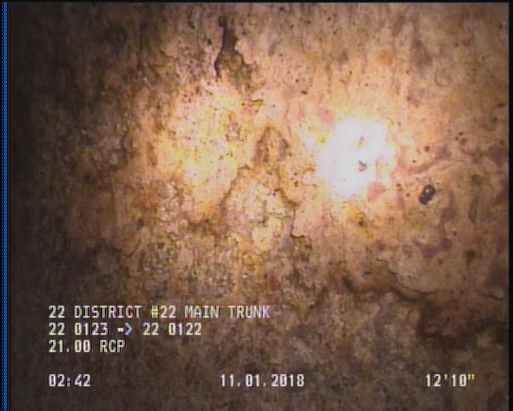 Surface Spalling, from 08 to 04 o'clock, within 8 inches of joint: YES, Start