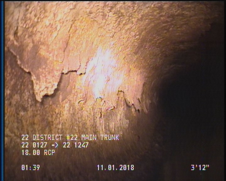 Surface Spalling, from 08 to 04 o'clock, within 8 inches of joint: YES, Start