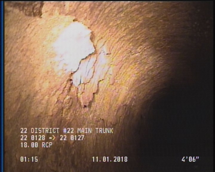 Surface Spalling, from 09 to 03 o'clock, within 8 inches of joint: YES, Start