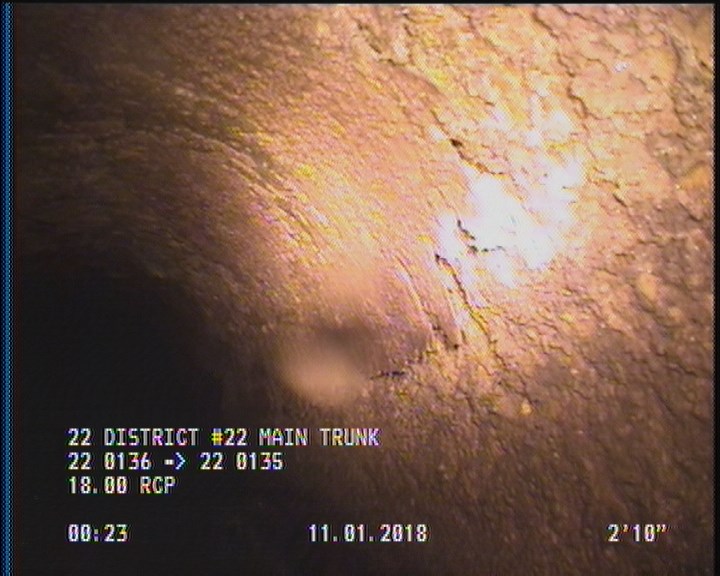 Surface Spalling, from 08 to 04 o'clock, within 8 inches of joint: YES, Start