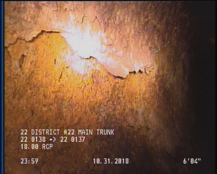 Surface Spalling, from 09 to 03 o'clock, within 8 inches of joint: YES, Start