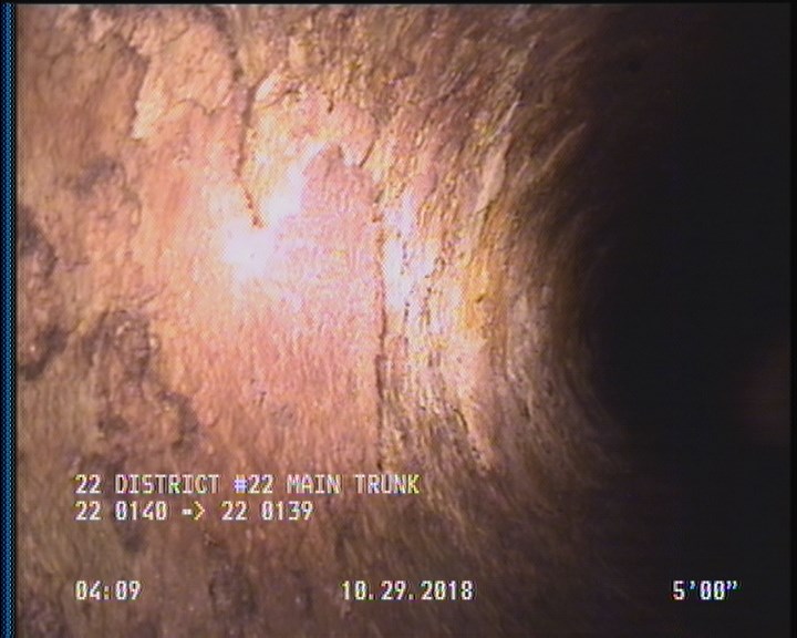 Surface Spalling, from 08 to 04 o'clock, within 8 inches of joint: YES, Start