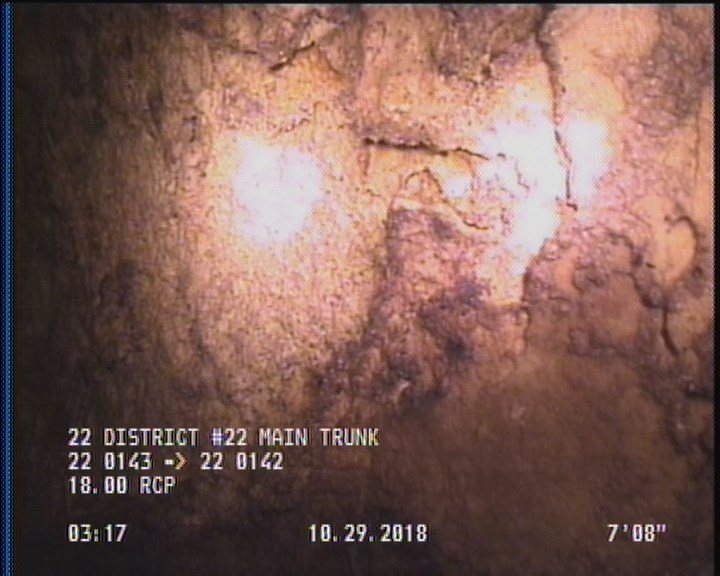 Surface Spalling, from 08 to 04 o'clock, within 8 inches of joint: YES, Start