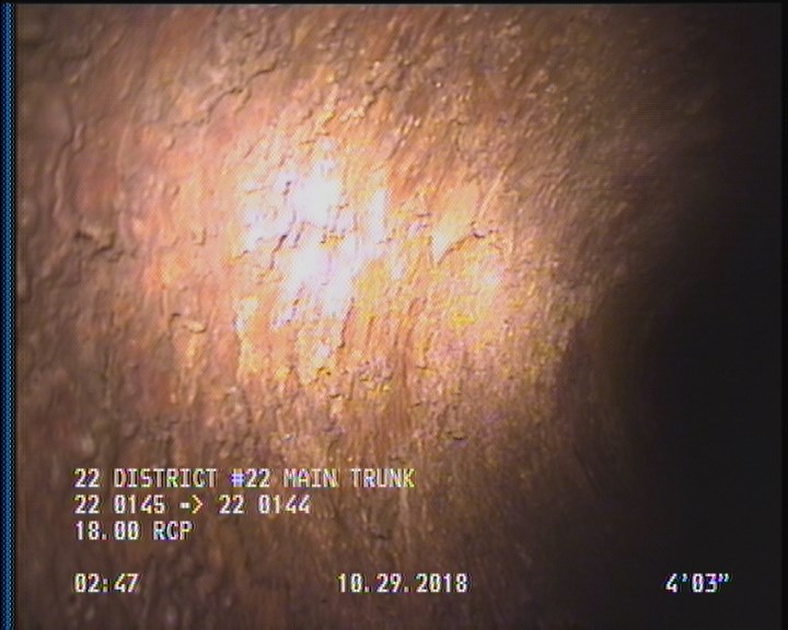 Surface Spalling, from 08 to 04 o'clock, within 8 inches of joint: YES, Start