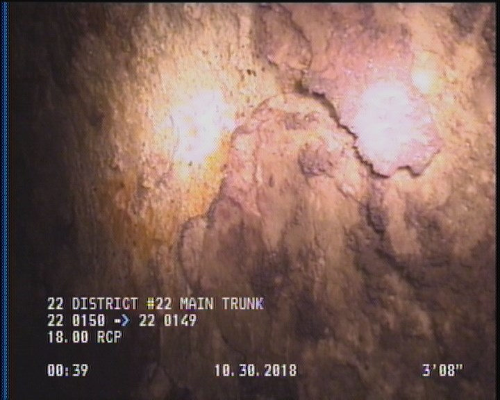 Surface Spalling, from 08 to 04 o'clock, within 8 inches of joint: YES, Start