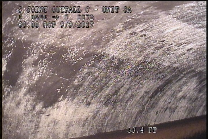 General Observation - WHITE BUILDUP ON PIPE