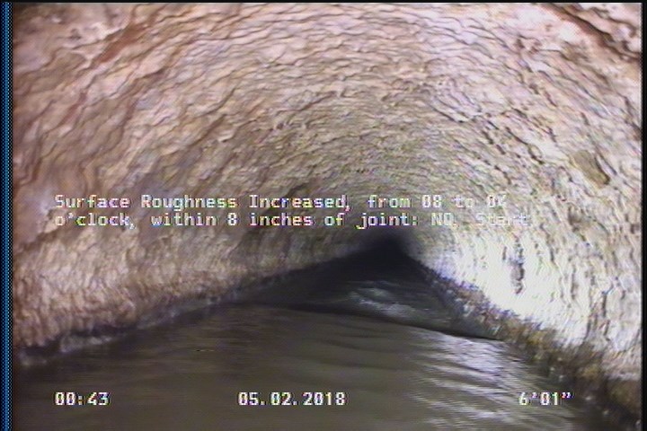 Surface Roughness Increased, from 08 to 04 o'clock, within 8 inches of joint: NO, Start