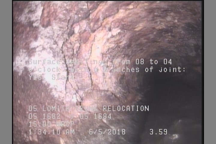 General Observation - CONNECTION AT MH 1 O'CLOCK
