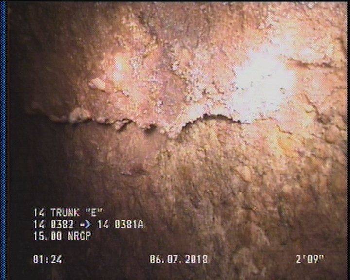 Surface Spalling, from 09 to 03 o'clock, within 8 inches of joint: YES, Start