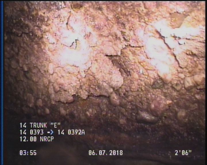 Surface Spalling, from 09 to 03 o'clock, within 8 inches of joint: YES, Start