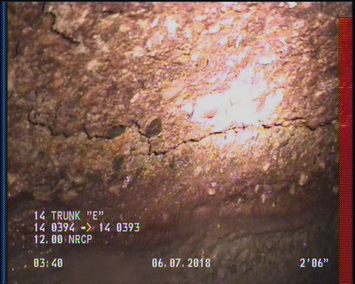 Surface Aggregate Projecting, from 09 to 03 o'clock, within 8 inches of joint: YES, Start