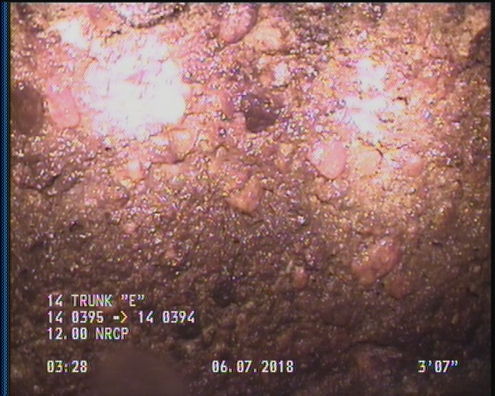 Surface Aggregate Projecting, from 09 to 03 o'clock, within 8 inches of joint: YES, Start
