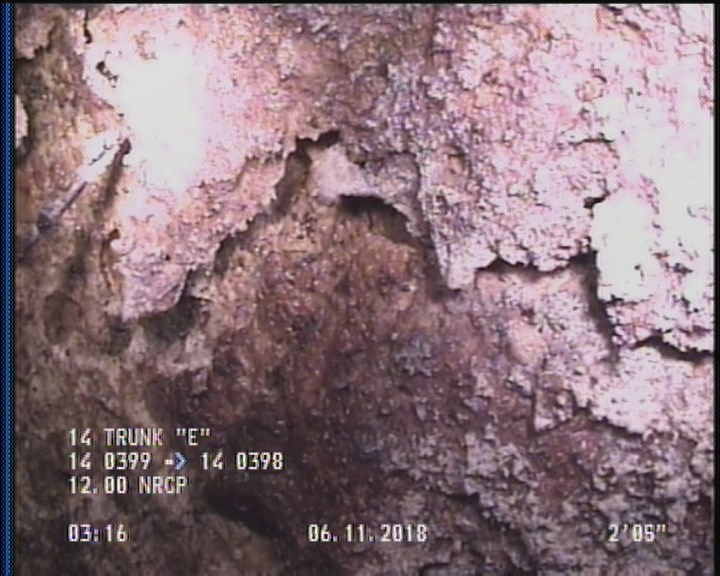 Surface Spalling, from 09 to 03 o'clock, within 8 inches of joint: YES, Start