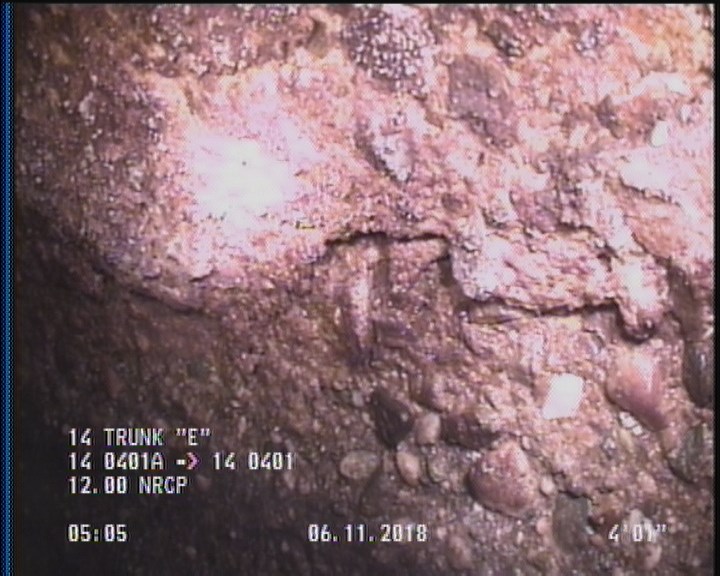 Surface Spalling, from 09 to 03 o'clock, within 8 inches of joint: YES, Start