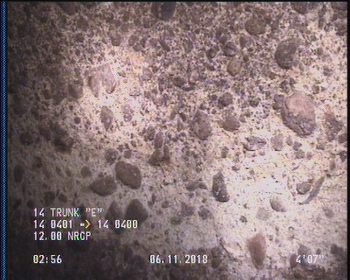 Surface Aggregate Projecting, from 09 to 03 o'clock, within 8 inches of joint: YES, Start