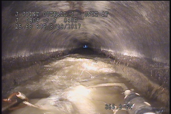 Water Mark, 50 %of cross sectional area