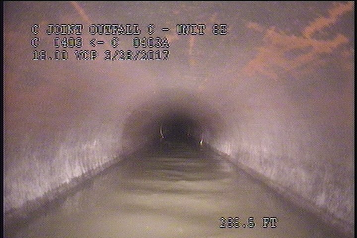 Water Mark, 50 %of cross sectional area