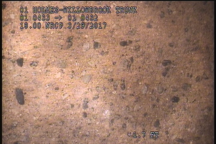 Surface Aggregate Visible, from 08 to 04 o'clock, within 8 inches of joint: YES - SEVERE AGG