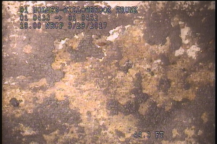 Surface Spalling, from 08 to 04 o'clock, within 8 inches of joint: YES, Start - FLAKING LAITANCE