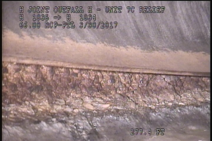 Surface Aggregate Visible, at 07 o'clock, within 8 inches of joint: NO - SEVERE AGG
