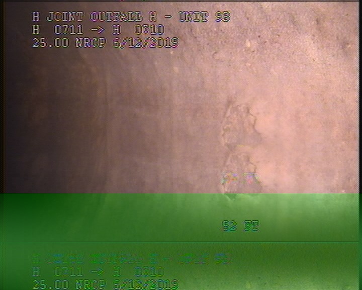 Surface Spalling, from 10 to 02 o'clock, within 8 inches of joint: YES, Start