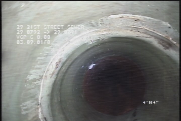 Water Level, 5 %of cross sectional area - POSSIBLE LINER