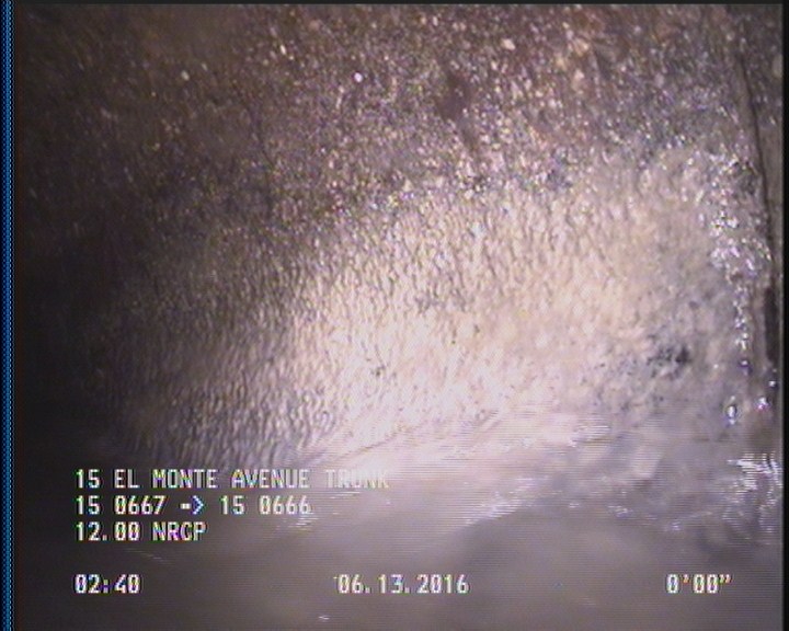 Deposits Attached Grease, 5 %of cross sectional area, from 03 to 09 o'clock, , within 8 inches of joint: YES, Start