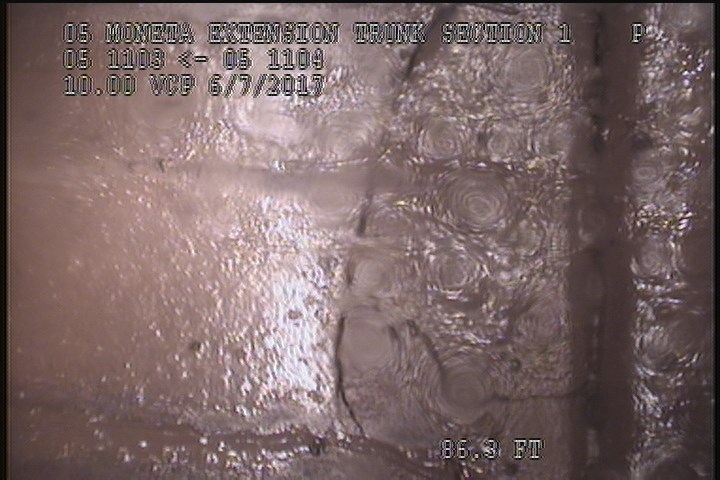 Upstream Manhole, Survey Ends(COMPLETED BY REVERSE INSPECTION) - 4:20AM(COMPLETED BY REVERSE INSPECTION)