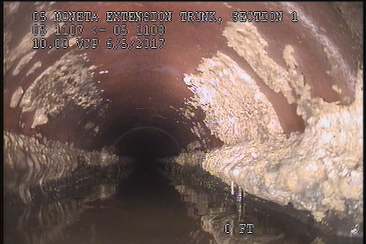 Deposits Attached Grease, 15 %of cross sectional area, from 08 to 04 o'clock, , within 8 inches of joint: YES, Start