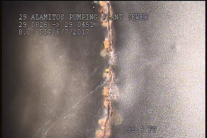 General Observation - SLIGHT CORROSION/DEPOSITS AT JOINT