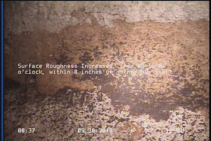 Surface Roughness Increased, from 08 to 04 o'clock, within 8 inches of joint: NO, Start
